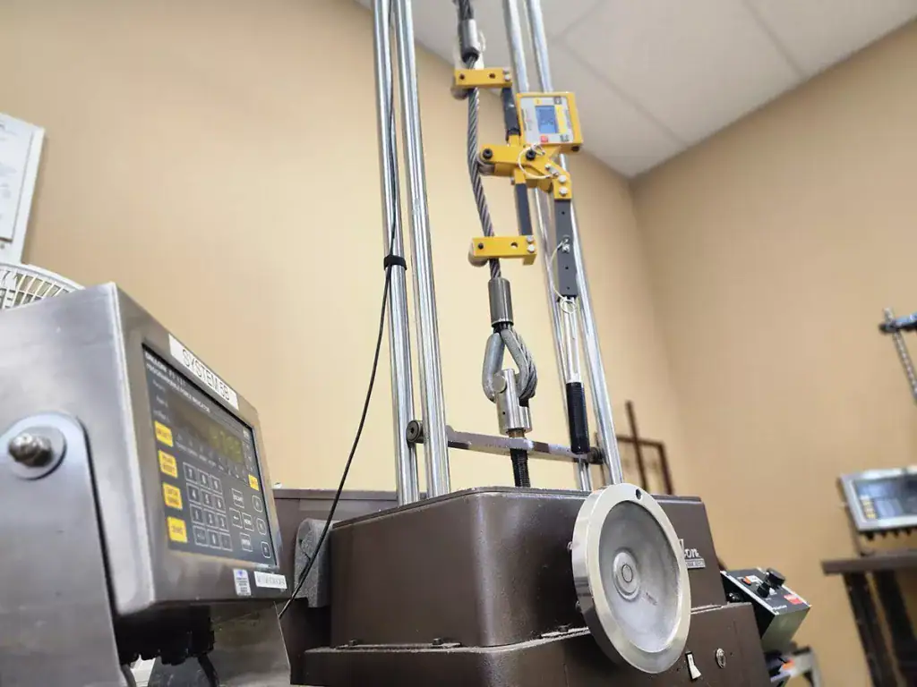 QuickCheck Calibration 2 Calibration Service equipment for Dillon QuickCheck Cable Tension Meter