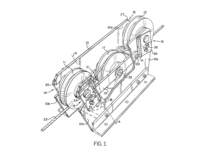 U.S. Patent Received For Running Line Cable Tension Meter